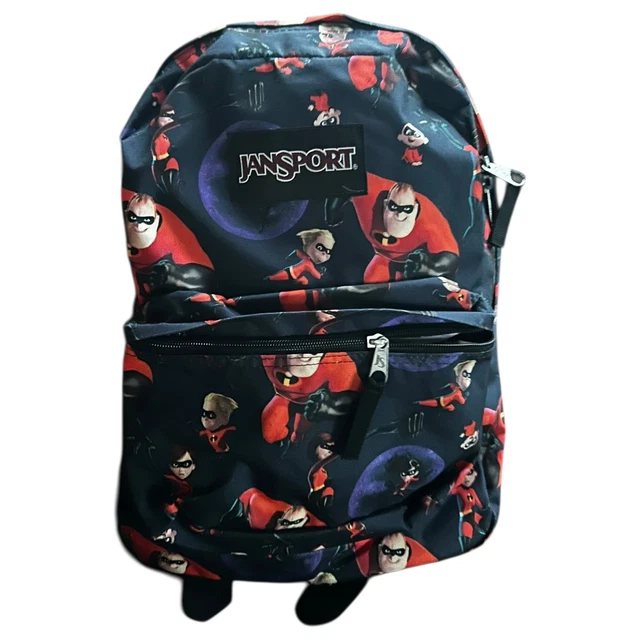 jansport backpack disney incredibles High Stakes Clothing, Shoes & Accessories Jansport Incredibles Jansport Character Backpack