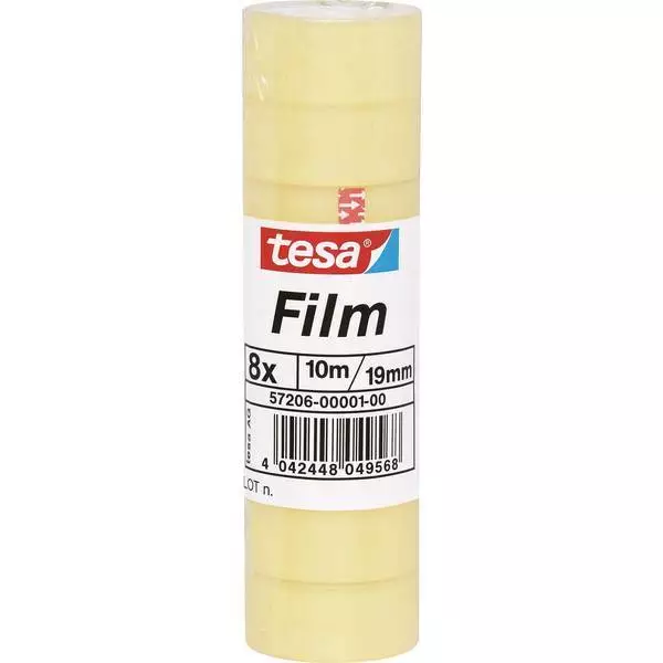 Tesa 57206-01-00 nastro adesivo tesafilm trasparente l x 10 m 19 mm 8