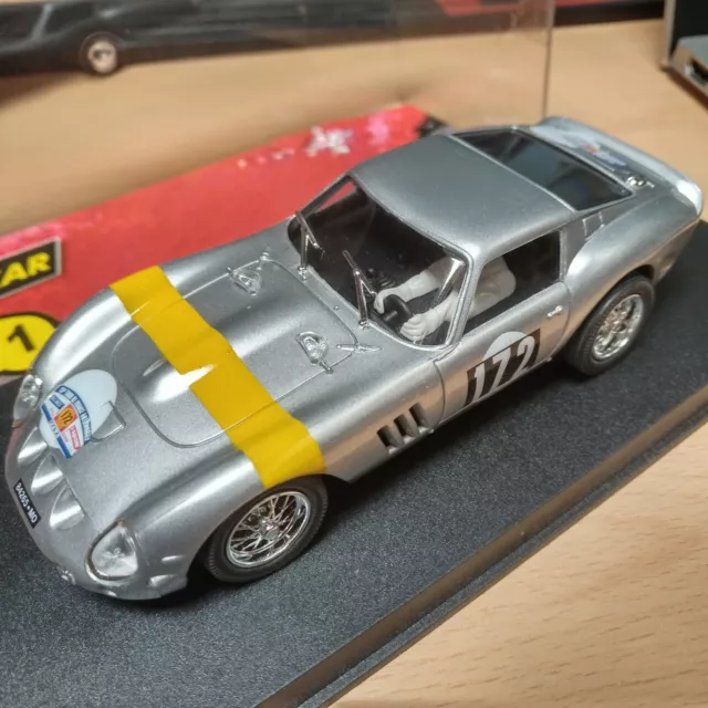 Pink Kar FERRARI 250 N. 172 GTO TOUR AUTO 1963 SILVER slot car 1:32