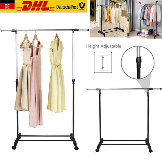 Abbigliamento storage regves supporto ferroviario abito scarpe da esposizione stand in piedi