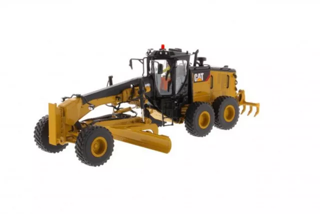 DM 1/50 Scale Caterpillar Cat 14M3 Motor Grader Diecast Model Toy Gift #85545