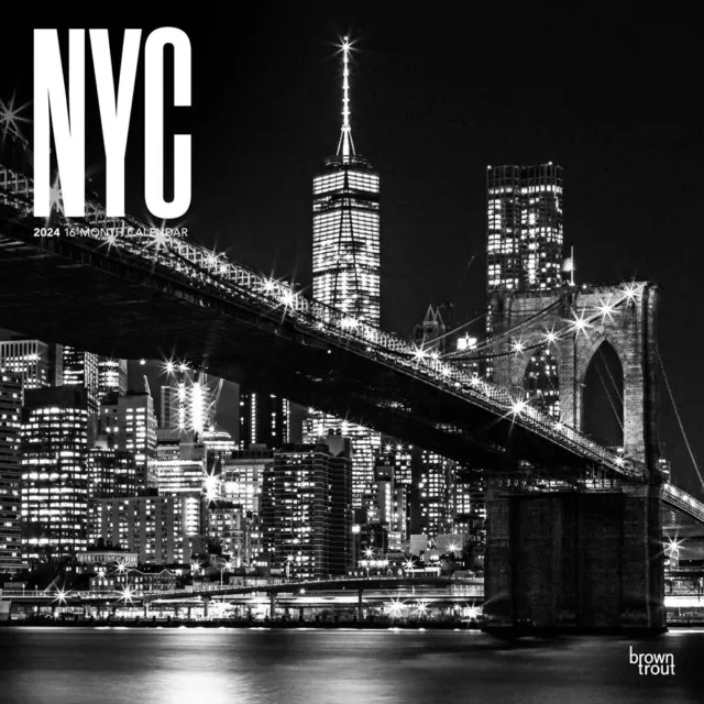 NEW YORK CITY Black & White | 2024 12x24
