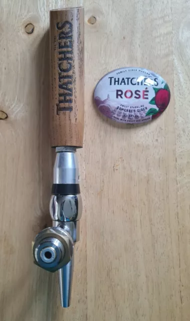 Thatchers Rose Cider Handle, Home Bar Man Cave