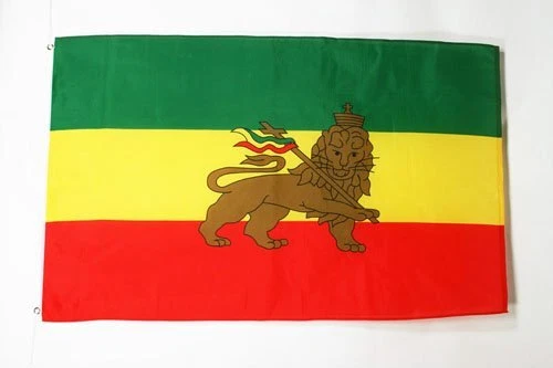 AZ FLAG Ethiopia with Lion Flag 2' x 3' - Lion of Judah Ethiopian Flags 60 x 90