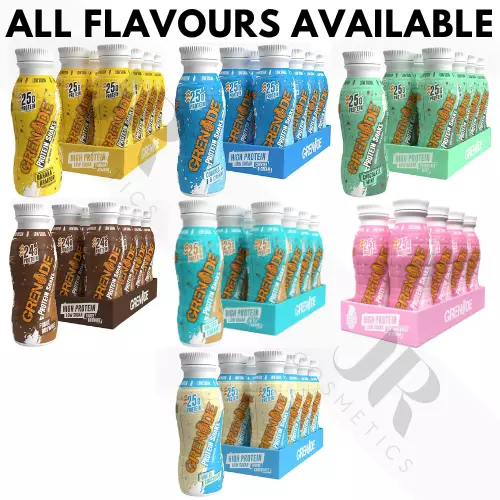 Grenade Carb Killa High Protein Shakes | Low Sugar | ALL FLAVOURS - 8 x 330ml