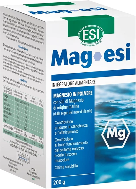 - MAG-, INTEGRATORE Alimentare di Magno, Ideale Contro Stanchezza e ...