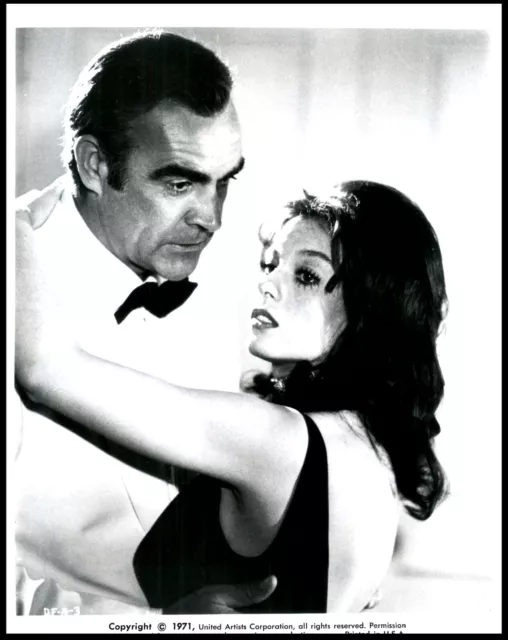 SEAN CONNERY & LANA WOOD James Bond Girl 1971 Original Press Photo $25. ...
