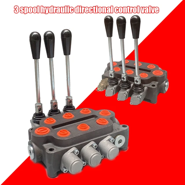 HYDRAULIC DIRECTIONAL CONTROL Valve 25gpm, Double Acting Cylinder Spool