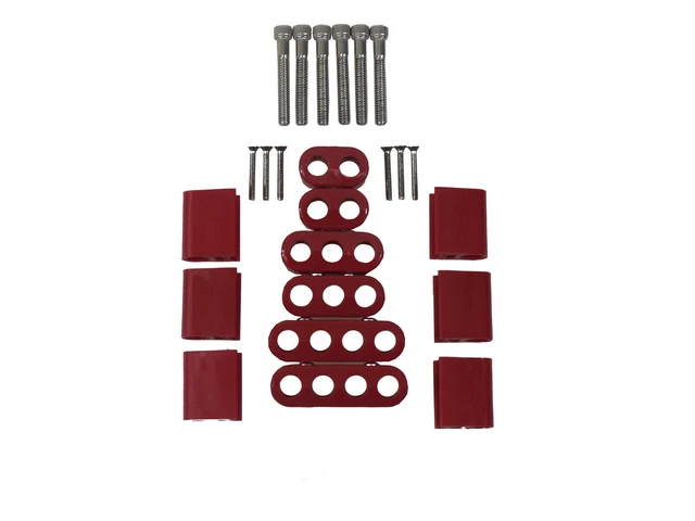 Taylor Cable 42523 V-8 Vertical Wire Loom Kit