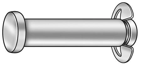 Zoro Select 15945 3/8X1 S.S. Grooved Clevis
