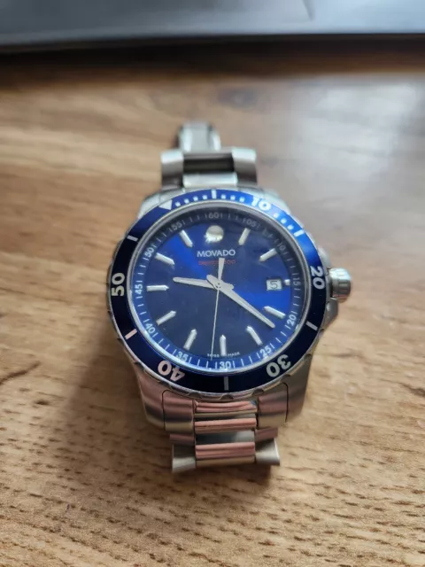 Movado 2600137 Series 800 - see description