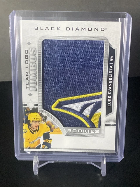 2023-24 UD BLACK Diamond Team Logo Jumbos Rookies Patch Luke ...