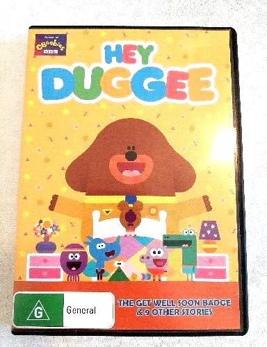 HEY DUGGEE - The Shape Badge & Other Stories DVD - Region 4 - VGC
