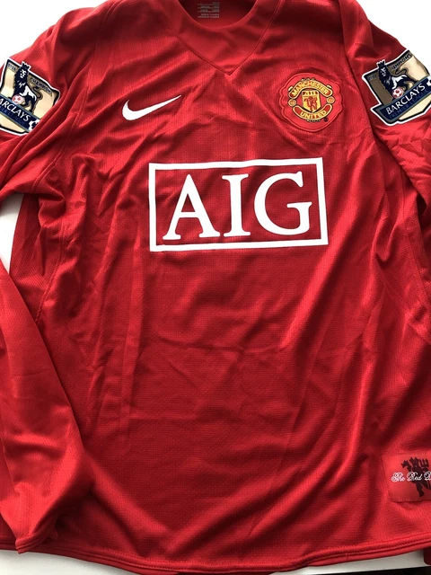 Cristiano Ronaldo trikot Manchester United Langarm 07