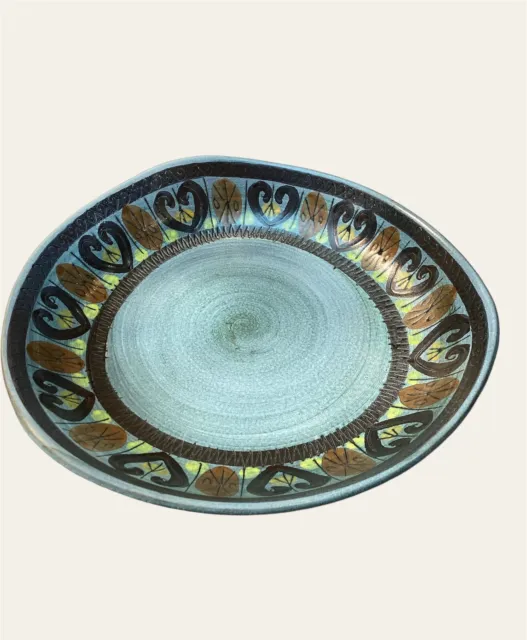 plat ceramique Jean de Lespinasse Vallauris Nice mid century jdl