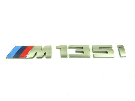 Véritable Neuf BMW 118d Badge Coffre Arrière Emblème Logo Pour 1 Série