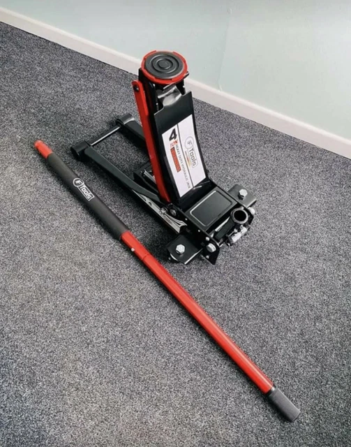 WIDMANN Schwerlast-Wagenheber 4 Tonnen – Ultra Low Profile, Dual-Pumpe, Für Tiefe Fahrzeuge