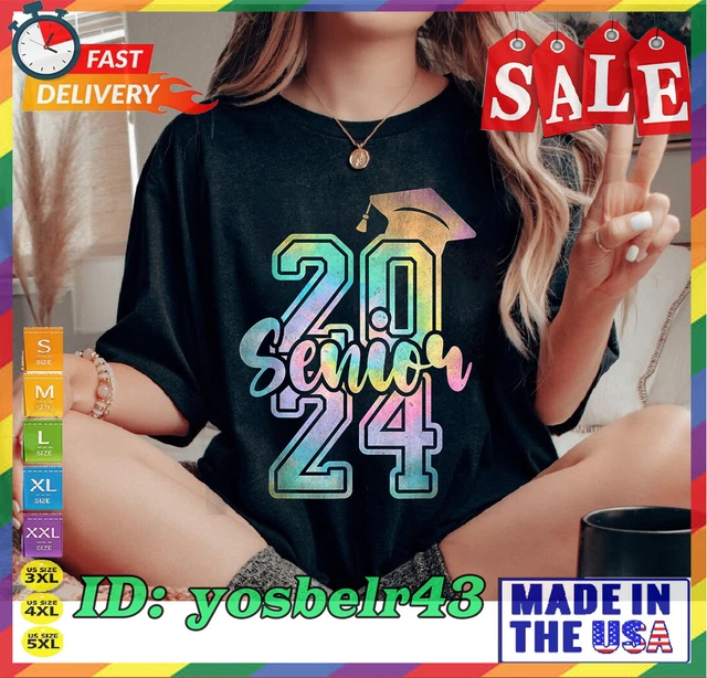 SENIOR 2024 CLASS of 2024 Seniors Graduation 2024 Senior 24 TShirt S
