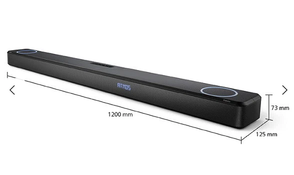 PHILIPS FIDELIO FB1 Black Dolby Atmos Soundbar earc Bluetooth 620w mint cond 375.00 PicClick UK