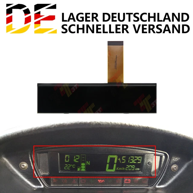 Instrumenten-Cluster Display Für Microcar MC1/MC2/M Go & Ligier XToo
