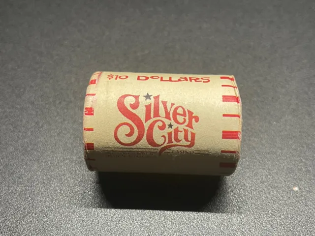 Old Silver City Casino Las Vegas Half Dollar Roll (Barber And Walker) UNOPENED