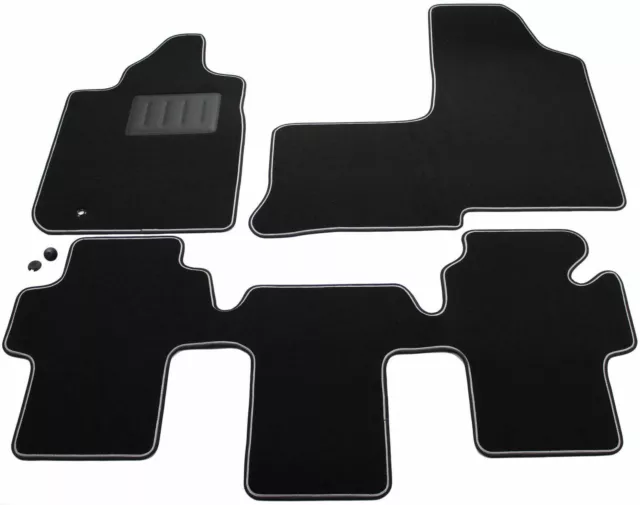 Matten Teppichboden Auto Sprint Anti-rutsch für Fiat Multipla Von 1999-