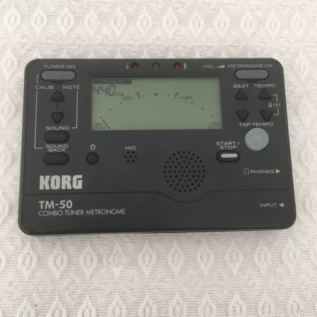 KORG - Korg TM-50 - Combo Tuner Métronome