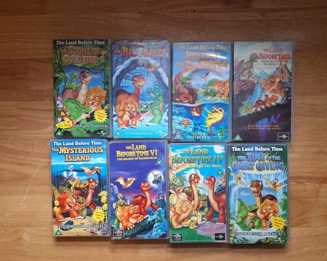 the-land-before-time-8-vhs-bundle-vhs-cassette-tapes-19-99-picclick-uk
