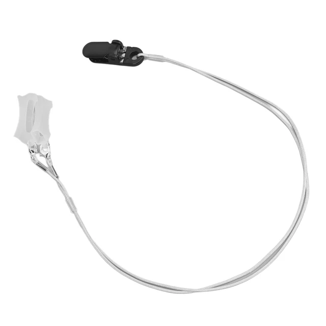 (Binaural) Cuerda de fijación clip de sonido Cordón Cuerda de fijación