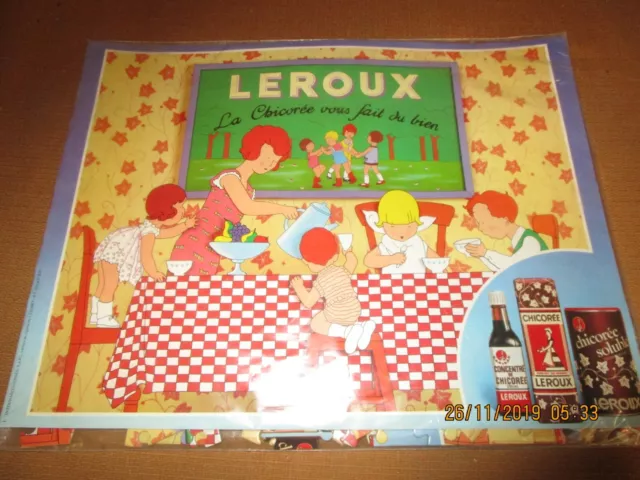 ancien puzzle publicitaire / chicorée Leroux