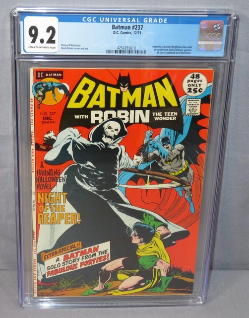 BATMAN #237 (Classic Neal Adams Grim Reaper cover) CGC 9.2 NM- DC Comics 1971