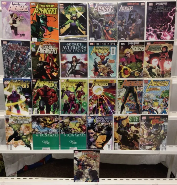 Marvel Comics The Avengers Comic Book Lot of 25 Issues