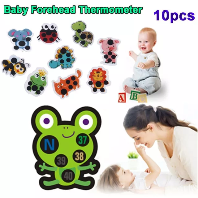 Fever Detection Kids Thermometer Forehead Sticker Temperature Test Thermometers