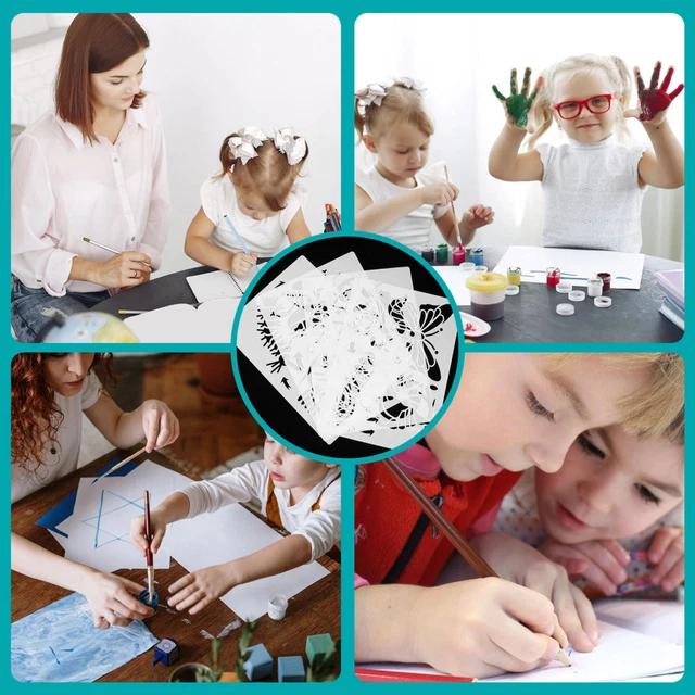 EXCEART Fogli Magnetici Adesivi Flessibili: Stacca E Attacca Per Foto, Progetti Fai Da Te, Armadietti Scolastici