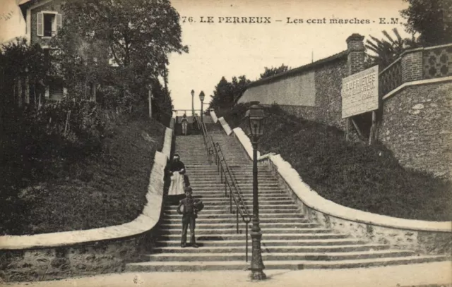 LE PERREUX-Les cent marches CPA Saintry - L'Arcadie (180028)