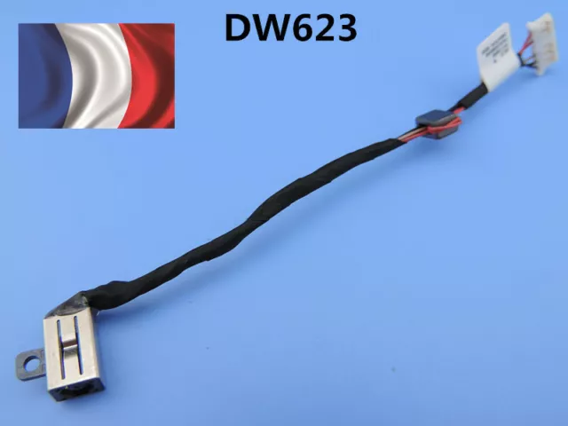 Câble d'alimentation jack DC per socket de charge DELL Inspiron 15 3551 3552 fil