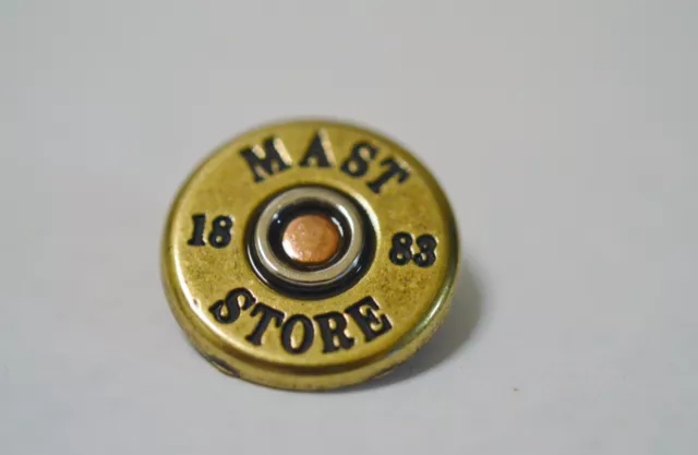 Schrotflinte Muschel Rivetback Concho 2.2cm Enmon Mast Lager Leder 12 Gauge Tack