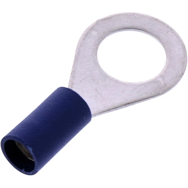 10x Ringkabelschuh Blank – 2,5–4mm², M8 – Verzinntes Kupfer – Für Crimpverbindungen – Schaltschrank & Kfz