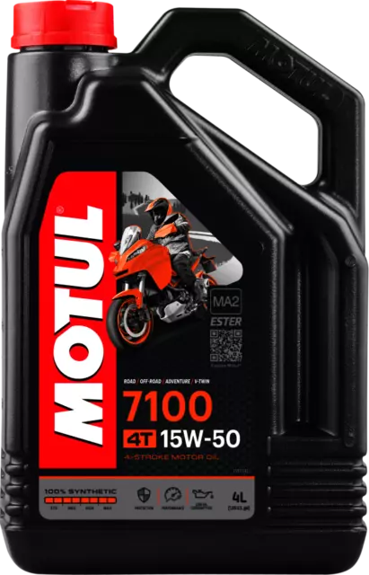 MOTUL Aceite lubricante 4T 7100 15W50 4T 4L