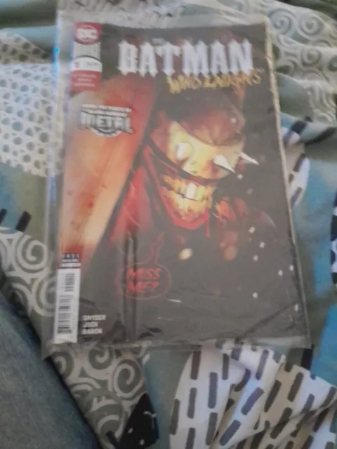 The Batman Who Laughs Issue No #1 Dc Universe Comic Book Dark Nights Metal Joker