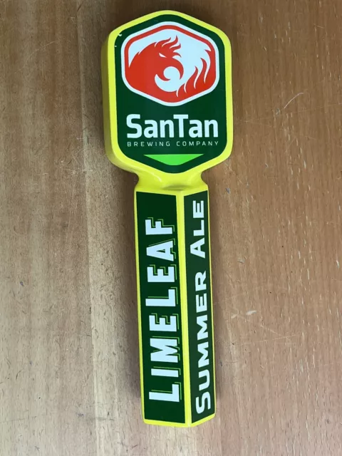 SanTan Brewing Company Arizona Beer Tap Handle- Lime Leaf Summer Ale