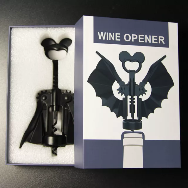 Creative 2-in-1 Wine Bottle Opener Red Wine Metal Bottle Opener Corkscrew Tools
