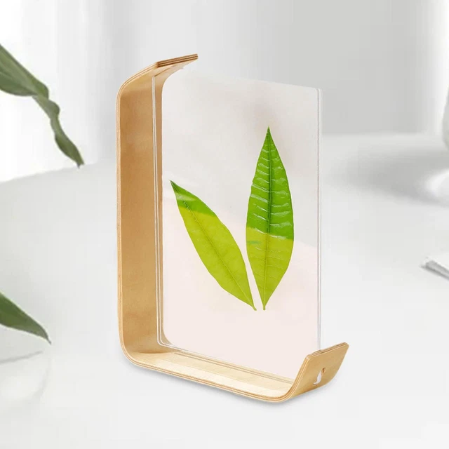 LYUMO Cadre Photo En Acrylique Transparent, Forme De L Support De Cadre Photo En Acrylique Transparent Autoportant Pour Instax Mini 8/7s/25/50s/90/9 Film 3 Pouces, Cadres En Acrylique Mini Support