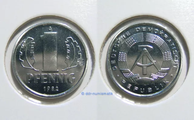 DDR 1 Pfennig EXPORT 1979-1990 *** Jahr und Erhaltung zur Auswahl