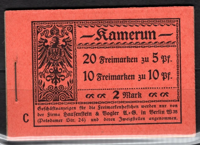 Dt. Kolonien - Kamerun, MH 3 A, einwandfrei postfrisch