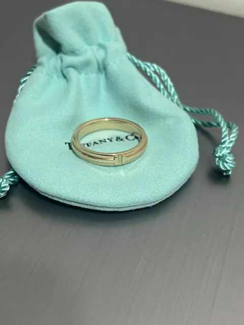 Tiffany & Co. Tiffany T Narrow ring. 18ct rose gold Size Z1/2