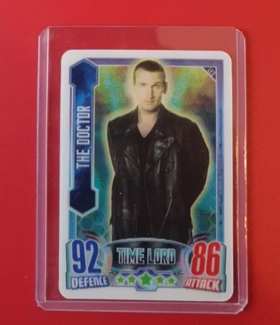 Dr Who ALIEN ATTAX THE DOCTOR LE3 Limited Edition Lenticular Card Topps - RARE