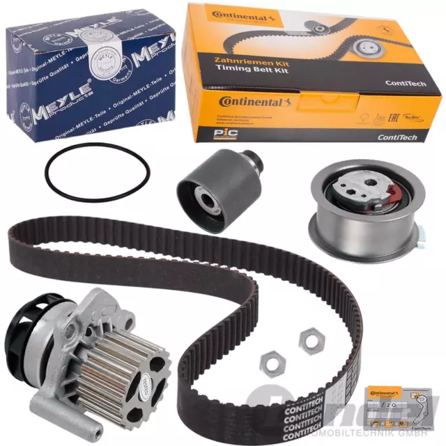 CONTI ZAHNRIEMENSATZ+MEYLE WASSERPUMPE TDI für AUDI A3 VW T5 GOLF 5 PASSAT 3C