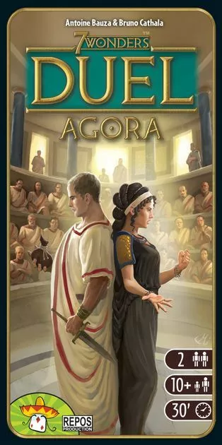 7 Wonders Duel Agora Expansion Board Game 2020