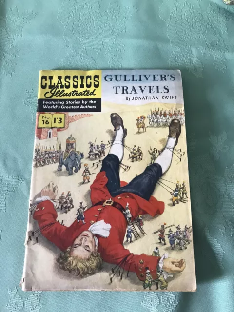 Classics Illustrated Gullivers Travels No 16 Comic British